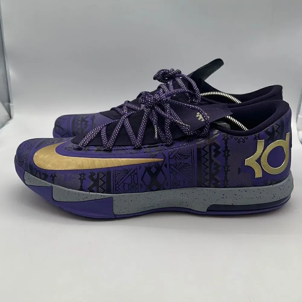 DS Men's Nike KD VI BHM 'Black History Month' Sz 14/EUR‎ 48.5 [646742 500]